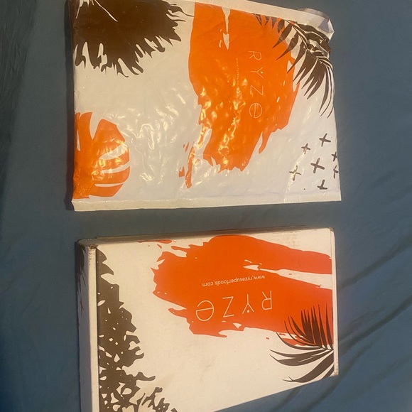 Ryze Orange and Brown Packaging Set - Picture 1 of 1
